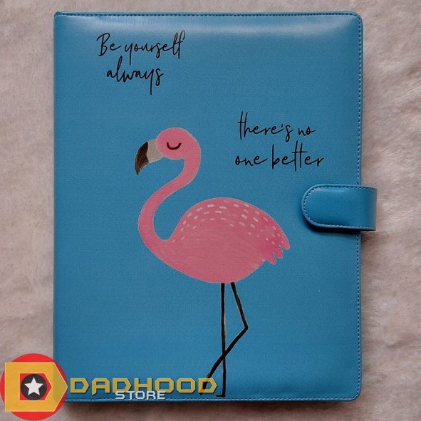

BINDER PRINTING FLAMINGGO BE YOURSELF A5 DAN B5