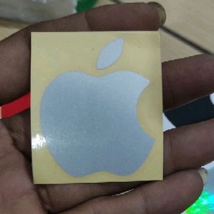 stiker apple cutting stiker motor mobi