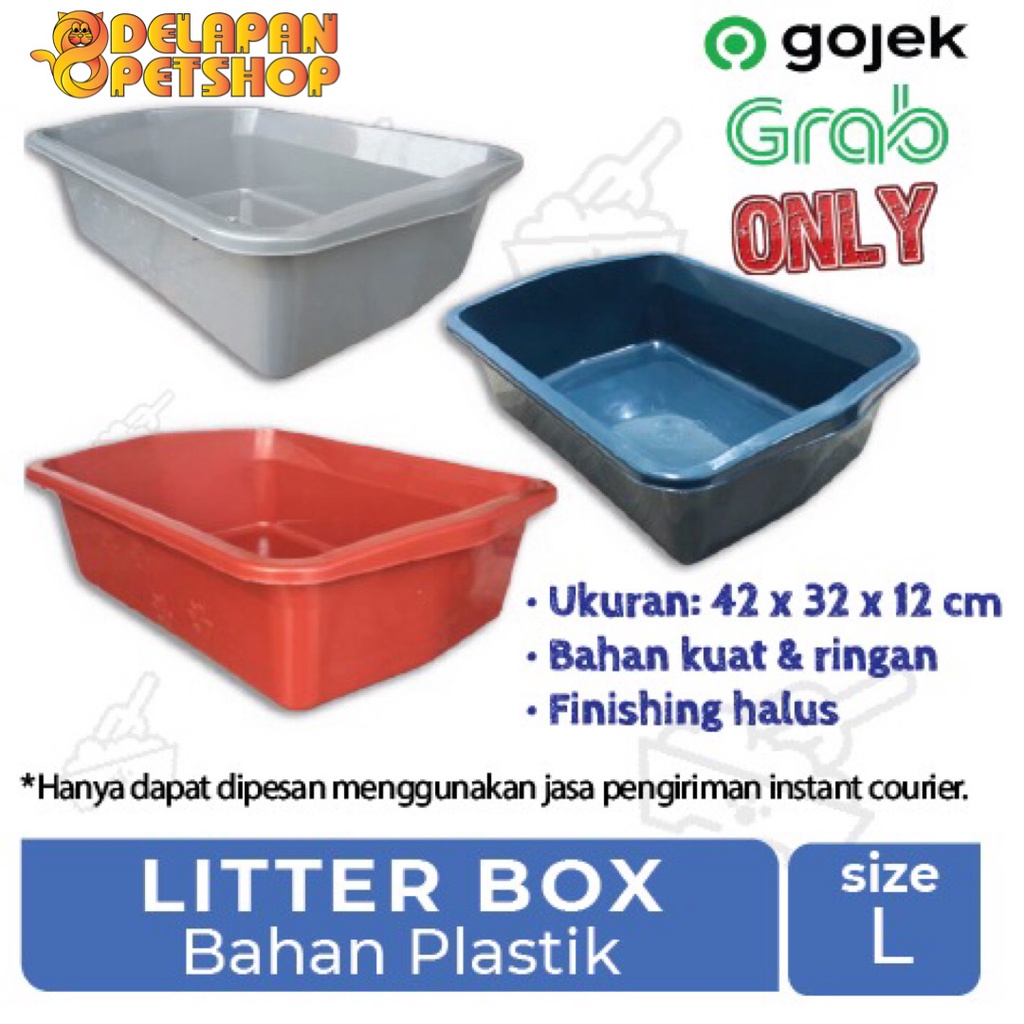 Litter Box Size L Bak Pasir Kucing Ukuran L