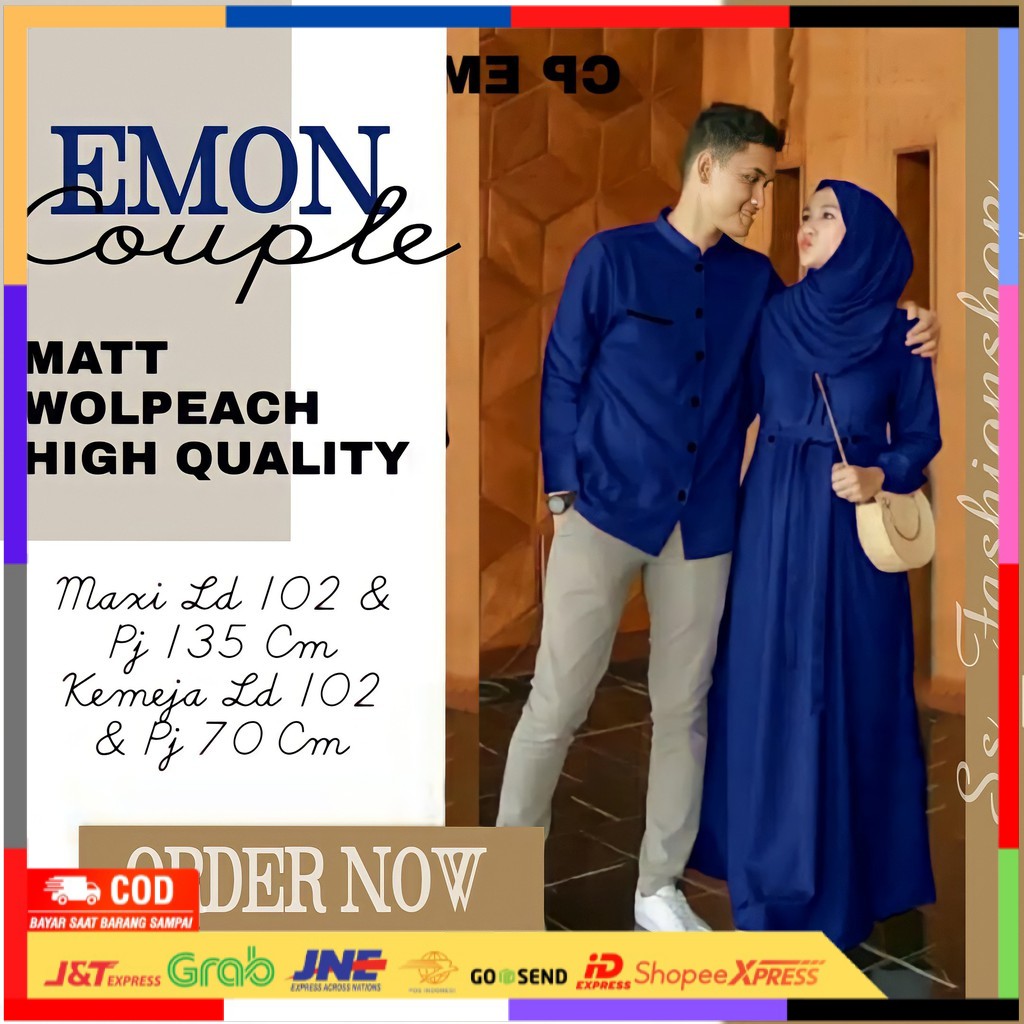 Baju Kaos Pakaian Gamis Couple Capel Copel Cople Kapel Kopel Pasangan Keluarga Pria Wanita Murah