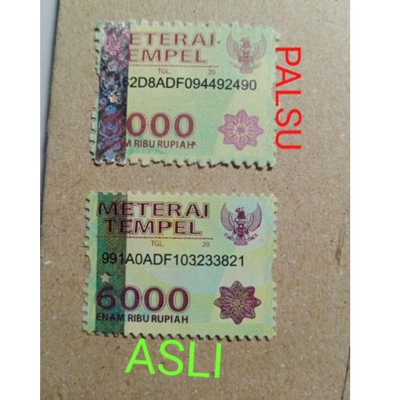 

BEST PRICE ︽ Meterai Tempel 6000 Tahun 2015,2016.2017,2018,2019,2020,2021Asli (S13) ✯