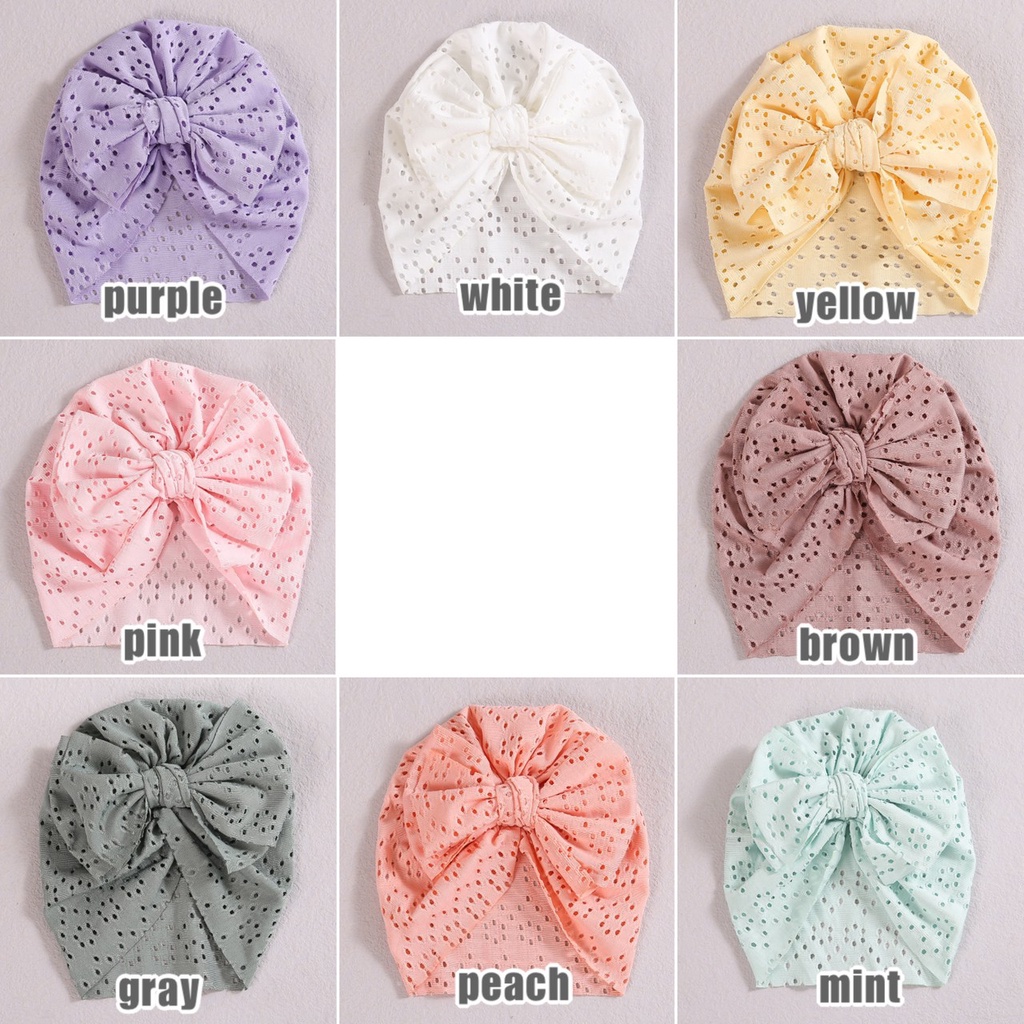 Turban Pompom Anak Bandana bayi headband jumbo premium import pita anak perempuan catalog jbay JB Y