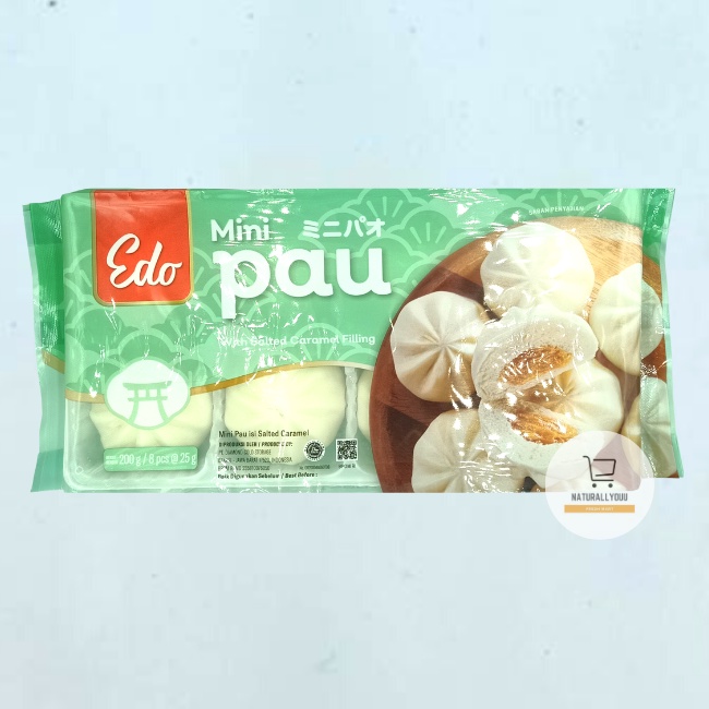 Edo Mini Pau Japanese Edition 200Gr (Banana/Salted Caramel/Cheese)