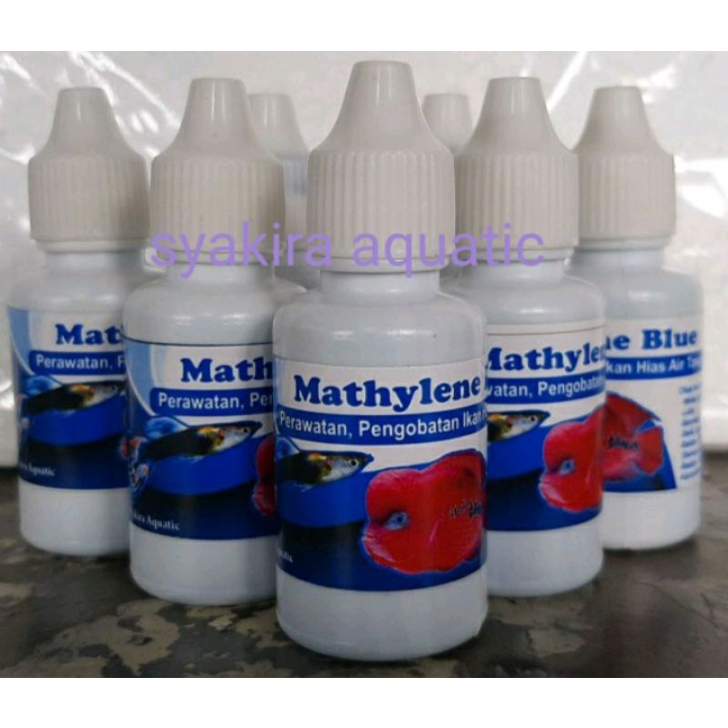 Mathelyn Blue Obat Biru Obat Ikan Hias Obat Cupang 30ml