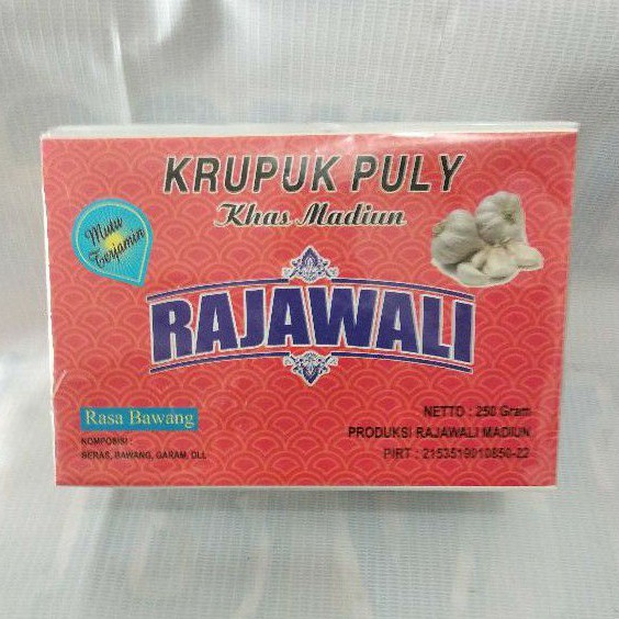 Krupuk Puli khas Madiun Rajawali