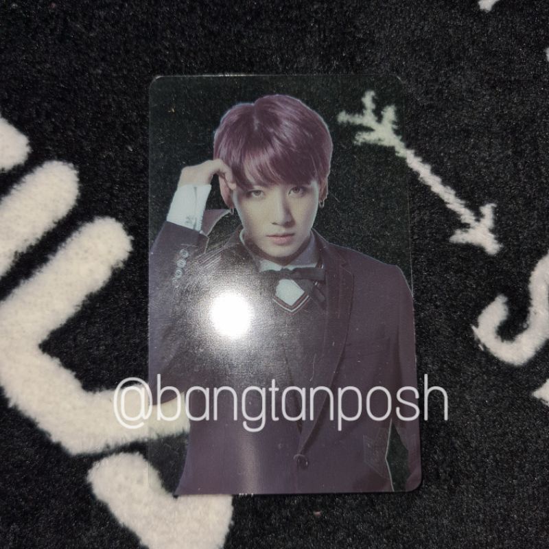 [READY STOCK] BTS Wings Army Booth Clear Photocard