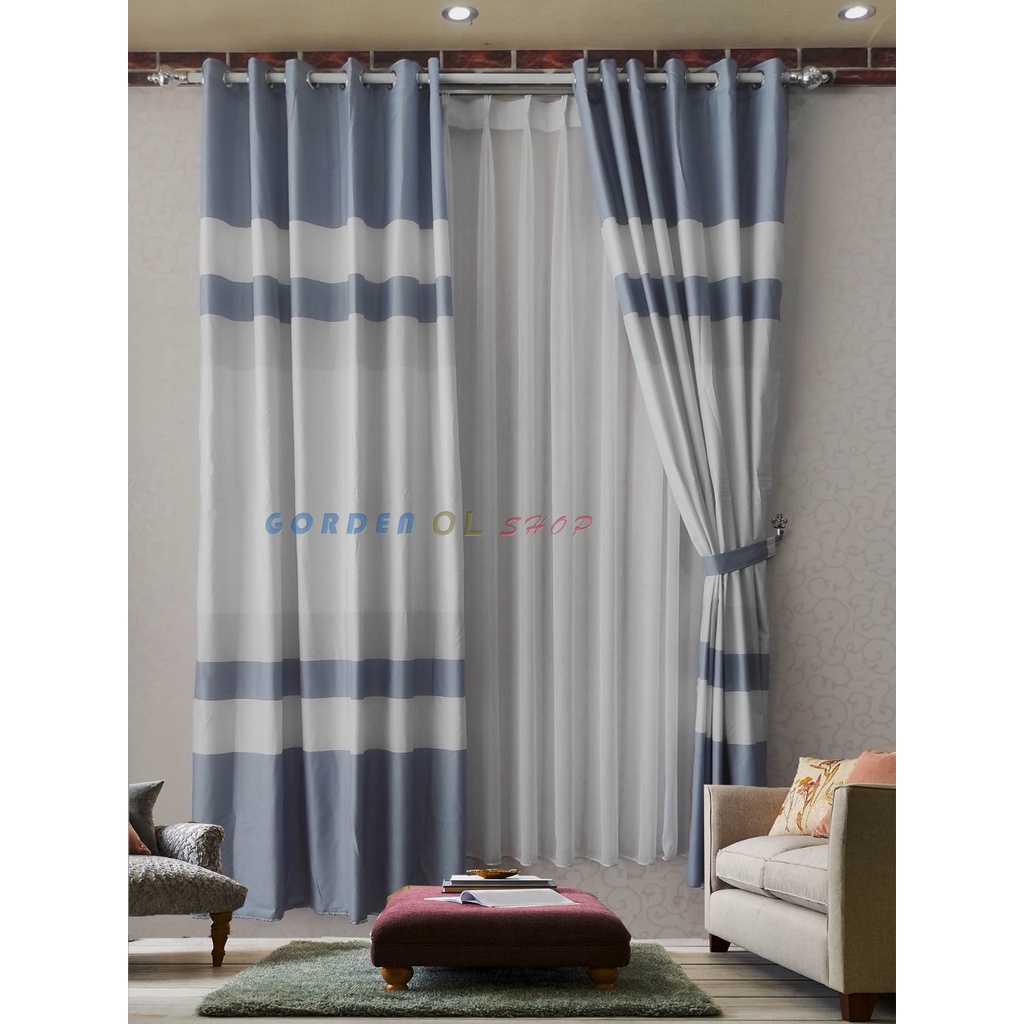 Gorden jendela gorden pintu Gorden minimalis Gorden Katun