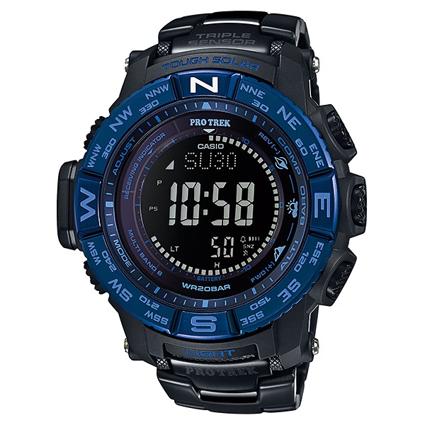 Jam Tangan Outdoor Casio Original PRW-3500SYT-1DR PROTREK TITANIUM