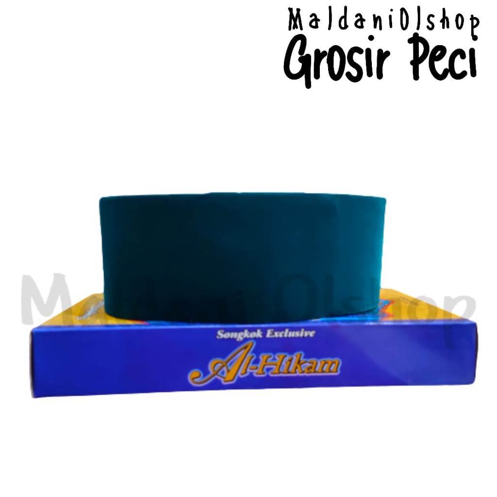 Songkok Hijau Peci Hijau Kopyah Hijau Kopyah Warna Hijau / songko hijau