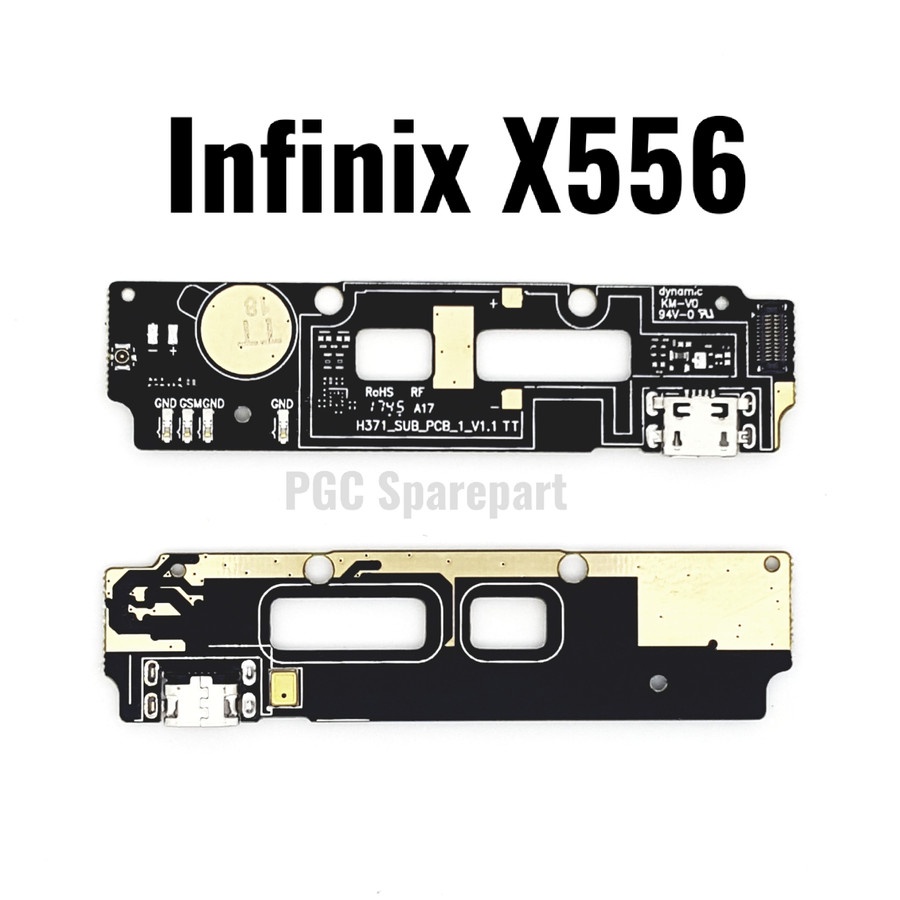 UI BOARD - FLEXIBLE BOARD - CONNECTOR CHARGER MIC INFINIX HOT 4 PRO/x556