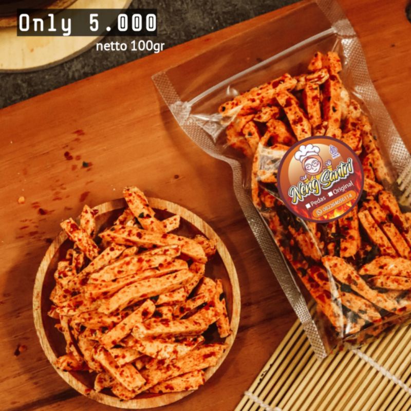 

basreng pedas daun jeruk 100gr