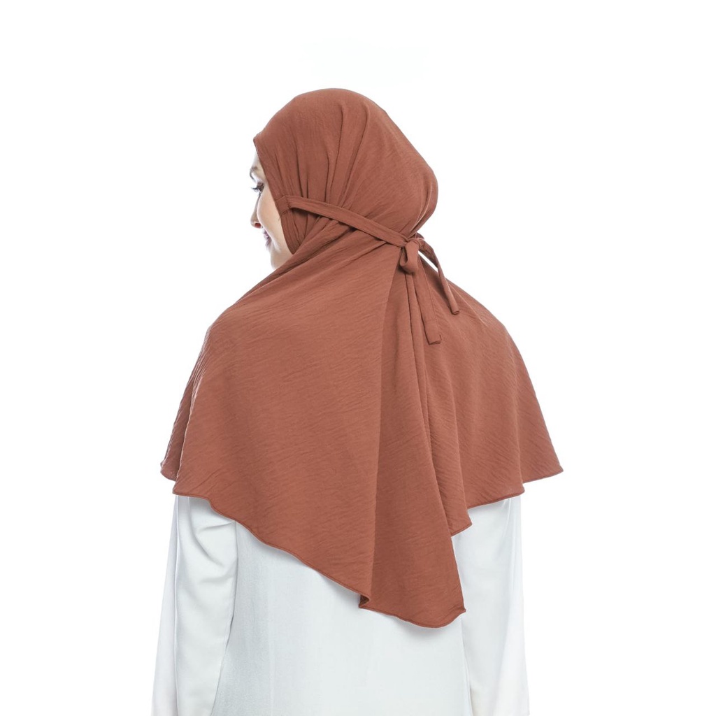 ZORA - Salwa Bergo Crinkle Airflow - Hijab Wanita