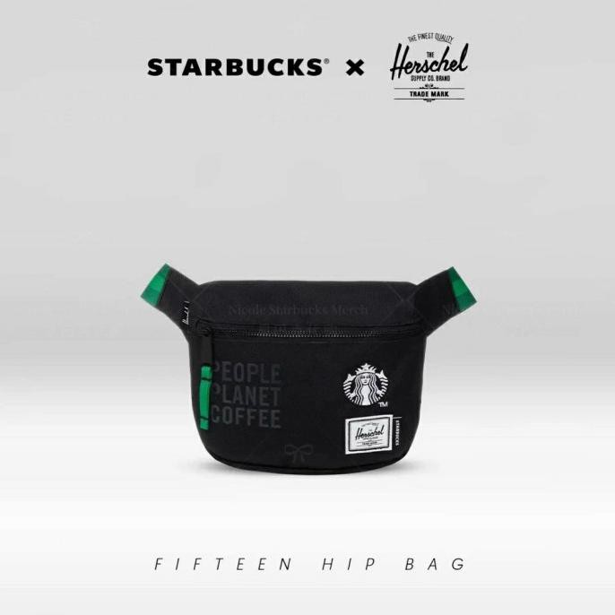 Star Starbucks X Herschel Sling Bag Bergaransi