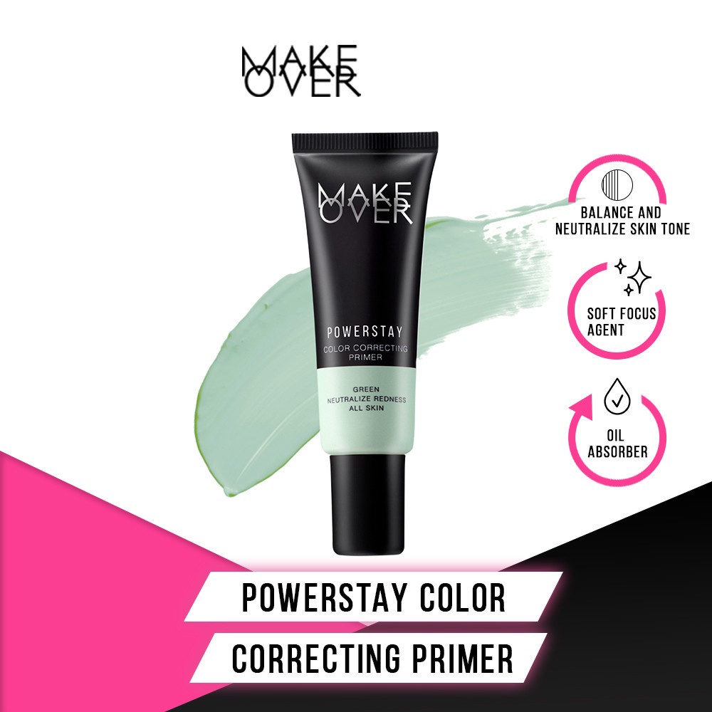 MAKE OVER Powerstay Color Correcting Primer 25ml