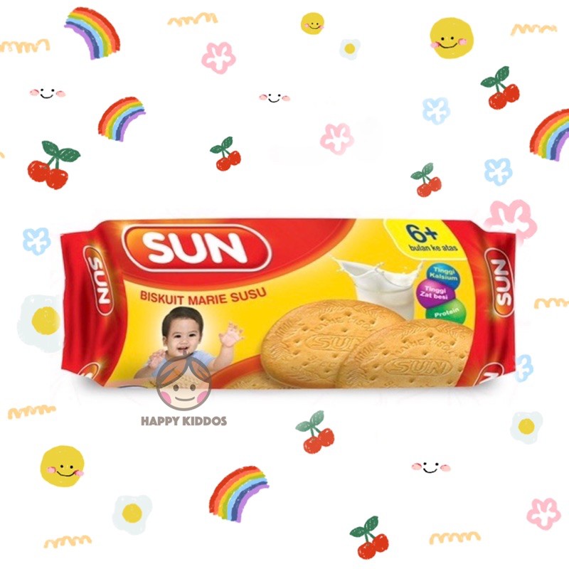 SUN Biskuit Marie Susu 6+ 80 gr MPASI BAYI