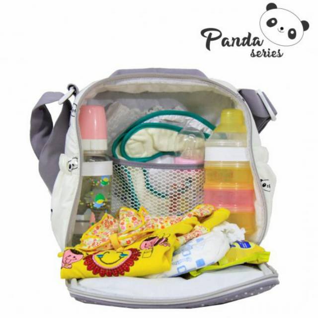 Omiland Tas Bayi Kecil Saku Print Panda Series - OBT 4321