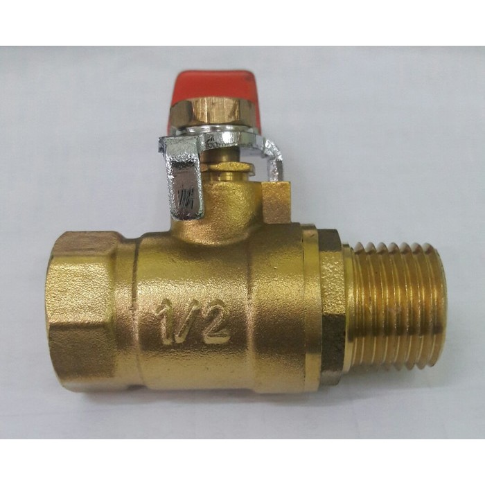 BALL VALVE 1/2 INCH MF(DRAT LUAR LAN DRAT DALAM) ENGKOL