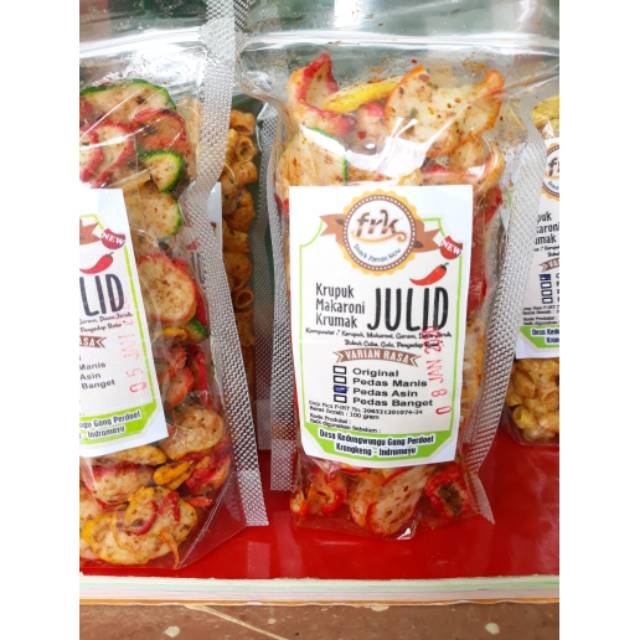 

KERUPUK SUPER PEDAS (JULID)