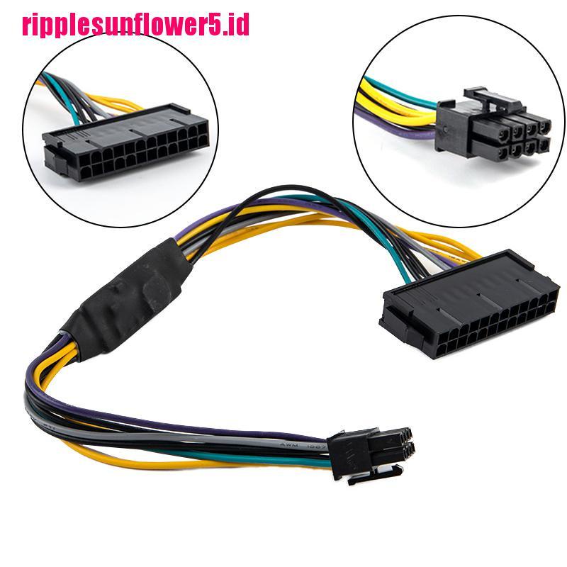 Kabel Power Adapter ATX 24Pin Ke Motherboard 8Pin Optiplex 3020 7020 9020