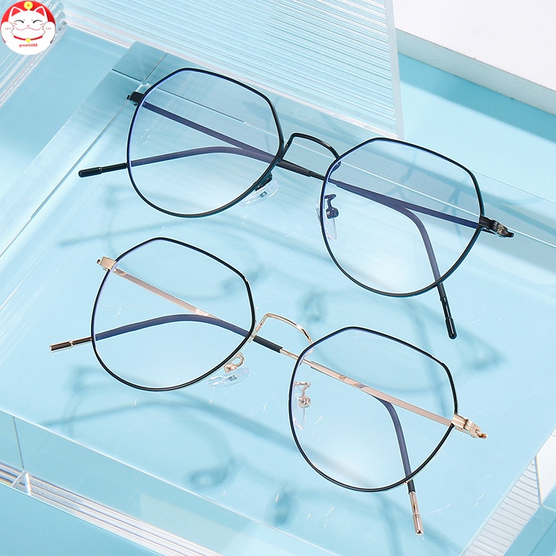 2 In 1 kacamata vintage terbaru lensa photocromic  kacamata photogrey antiradiasi minus  anti radiasi wanita pria kacamata komputer Anti UV New fotocromic