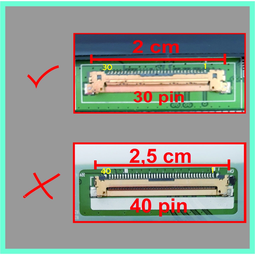 Layar LCD LED Laptop Lenovo G40 G40-30 G40-45 G40-70 G40-80 G41-35