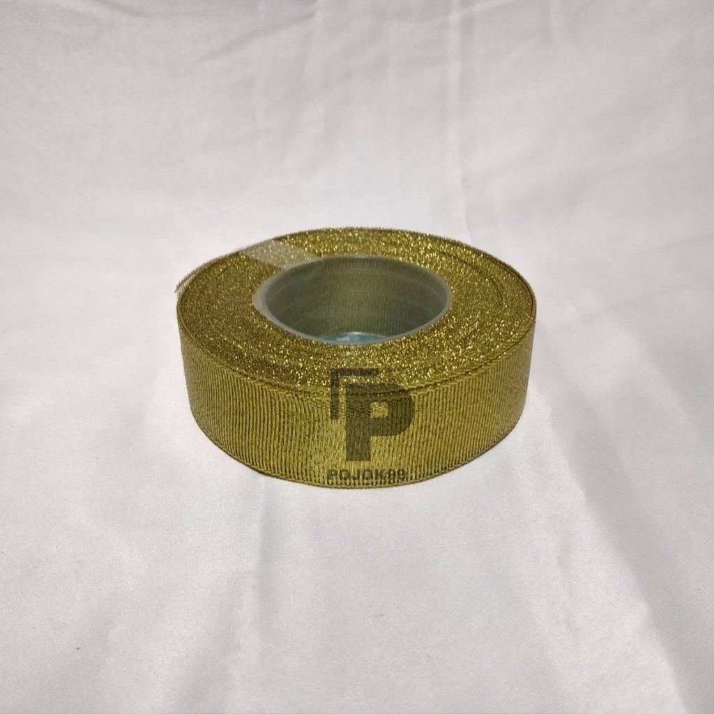 

Pita Glitter Lebar 2,5cm (Harga Per Meter)