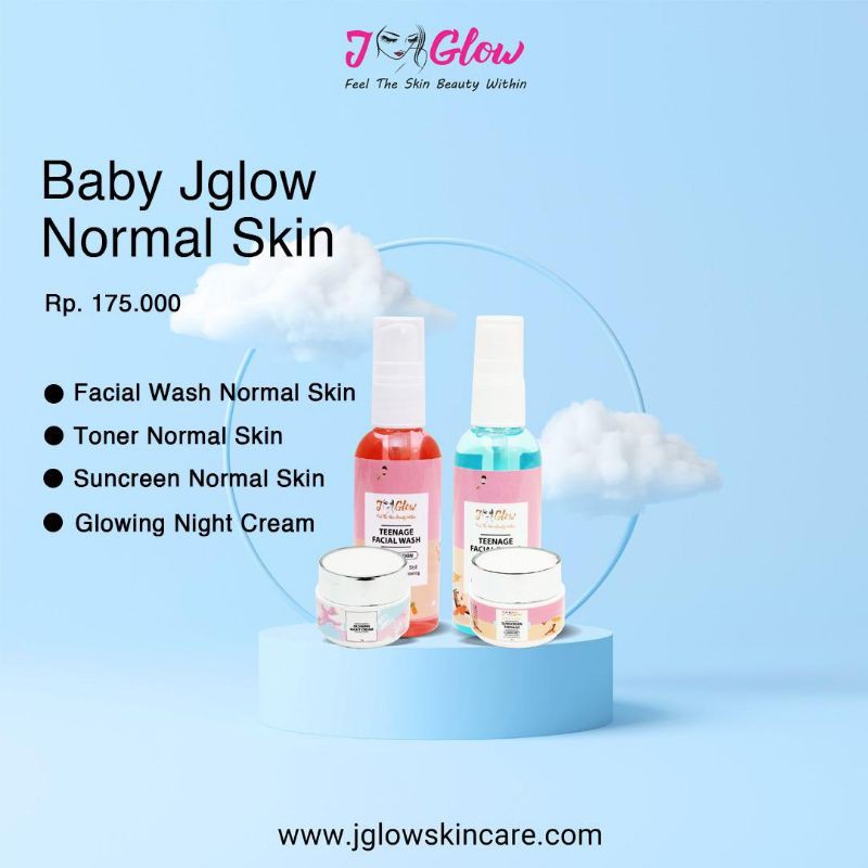 J Glow baby skincare remaja