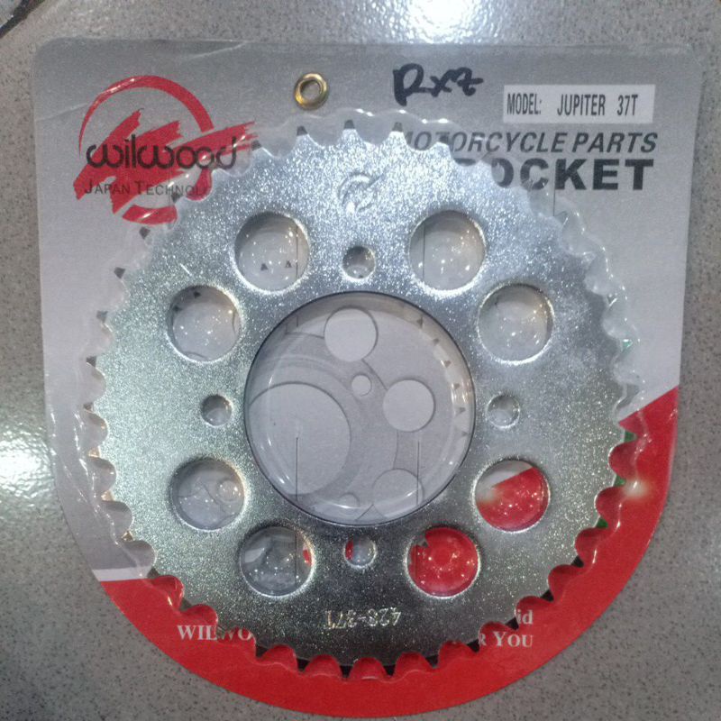 SSS RXZ GER 428 GEAR BELAKANG PNP RXZ RX KING JUPITER VEGA CRIPTON FIZR RX SPECIAL Z125 TIARA ALFA mx135-Wilwood 428x37