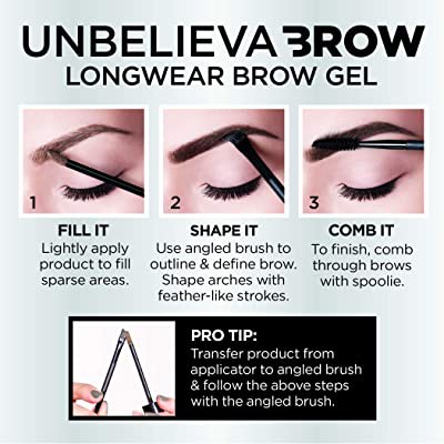 LOREAL UNBELIEVA BROW UO TO 3 FULLER BROWS