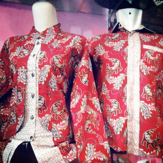 Batik couple bolero