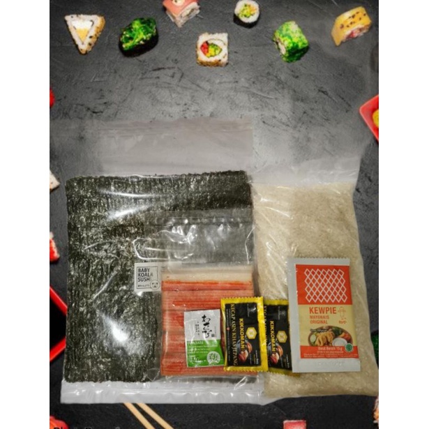 

Paket sushi komplit 3