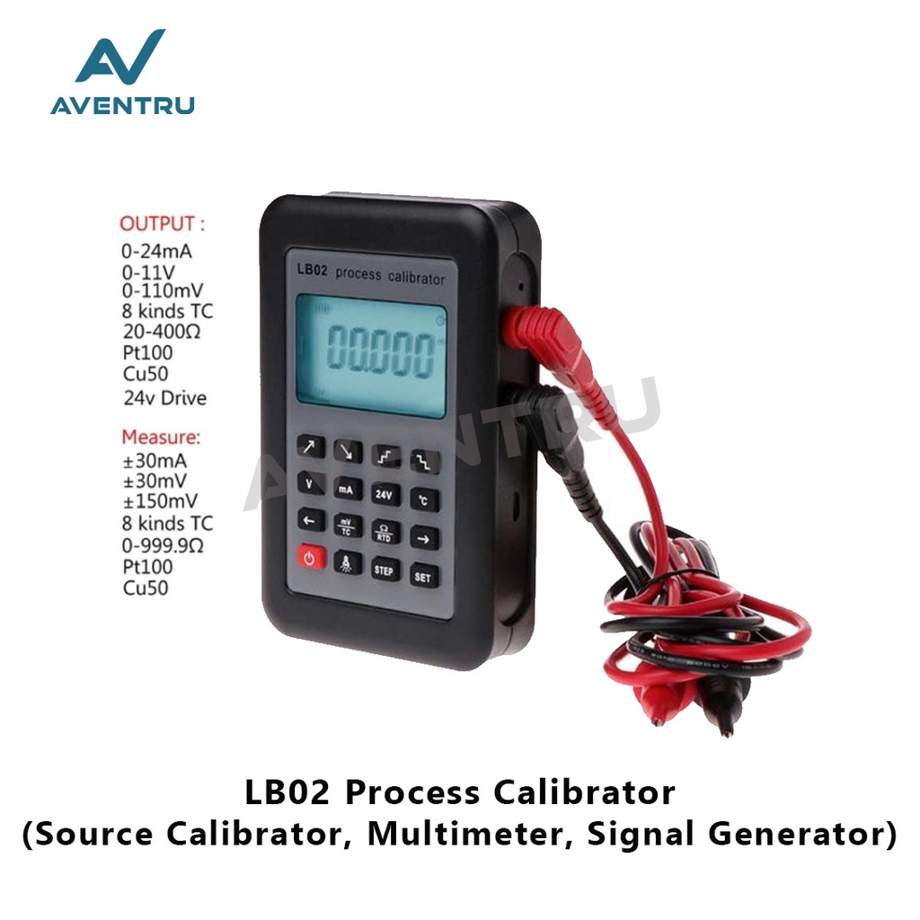 Process Source Calibrator Signal Generator Multimeter LB02