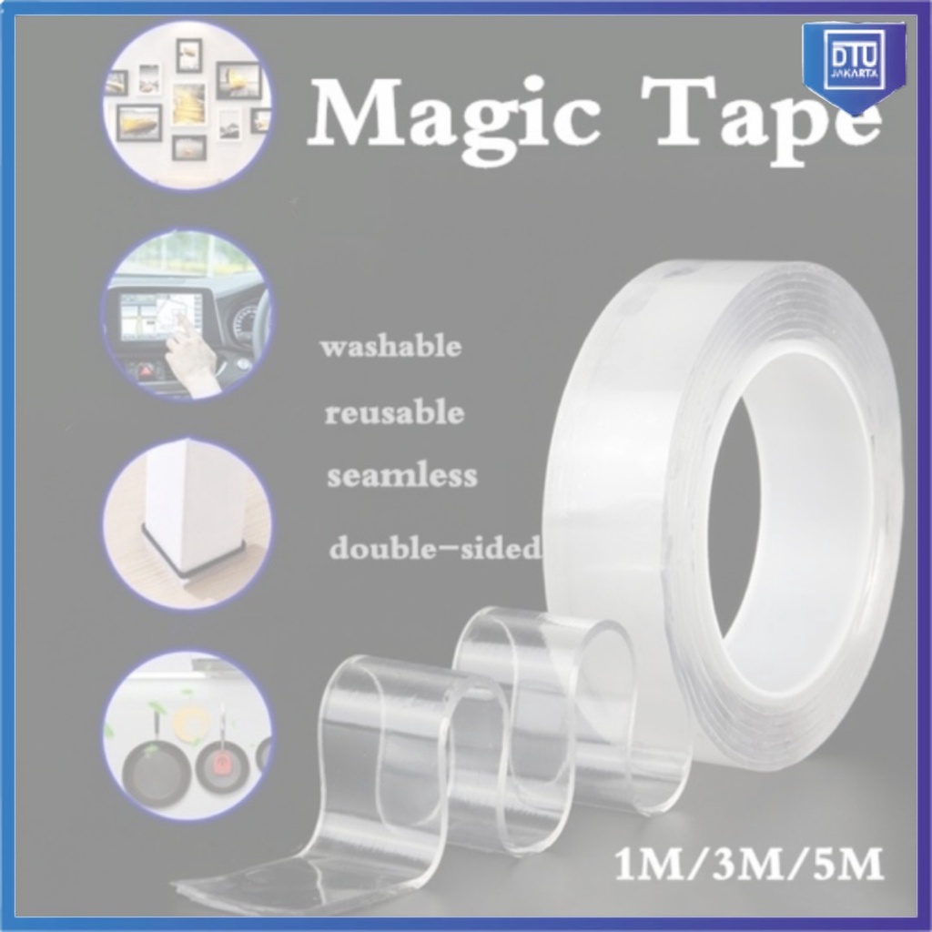 

[DTU]Double Tape B.E.C/ Super Tape / Isolasi Bening super Kuat