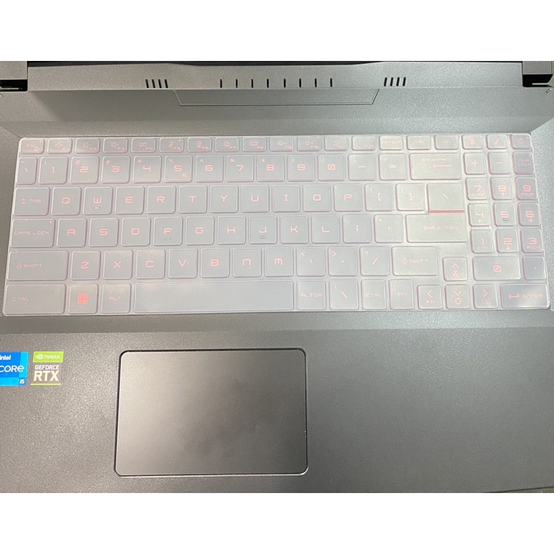 Cover Keyboard protector laptop MSI GF66 / Gf76 katana silicon tranparan