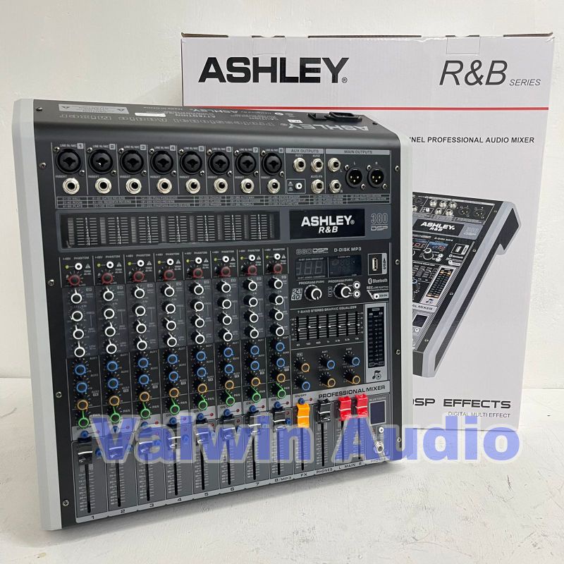 Mixer Ashley R&B 8 Channel Original Ashley New Tipe