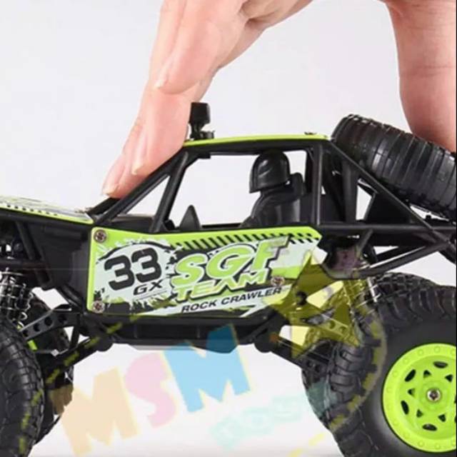 Mainan Mobil remot control offroad Rc car rock crawler belum propo