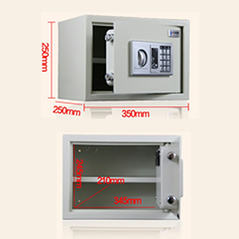 Brankas Mini Electric Password Safe Deposit Box Size BESAR - EB20