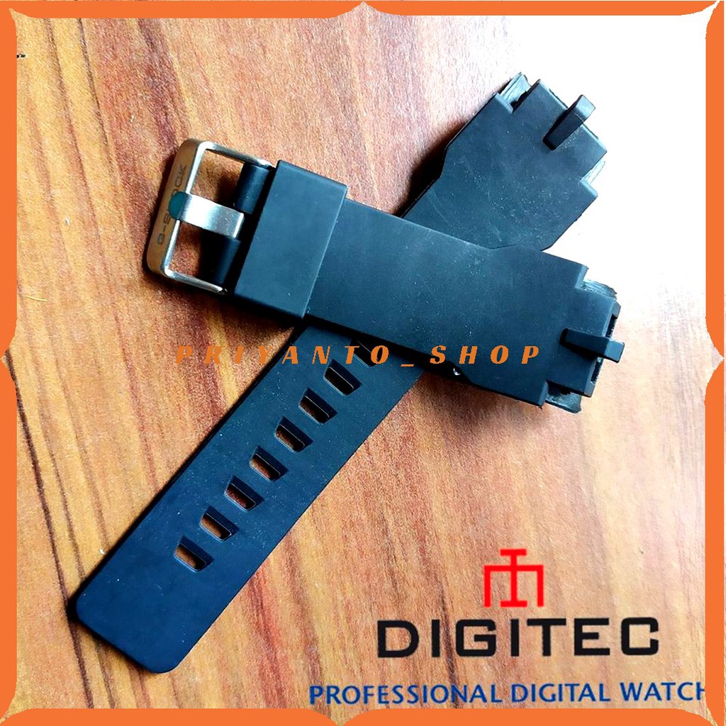 Strap Tali jam Tangan Digitec 3043 Digitec DG-3043T Rubber