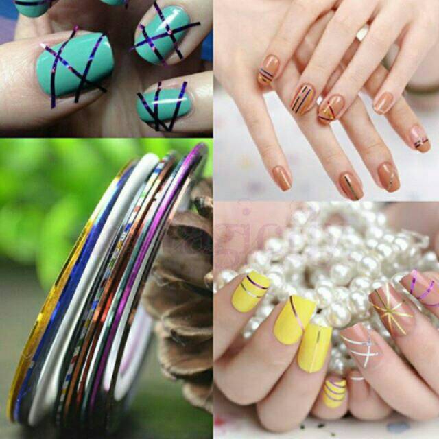 

NAILART STRIPING TAPE/10 ROLL
