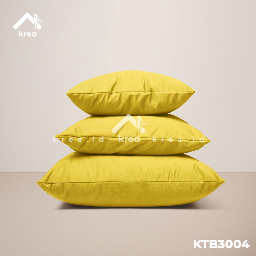 Sarung Bantal Sofa Polos Mix Kuning Edition Ukuran 30x50, 40x40, 45x45, 50x50, 60x60, 70x70