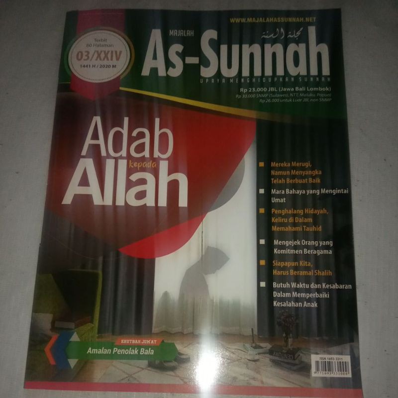 Majalah As-Sunnah Adab kepada Allah