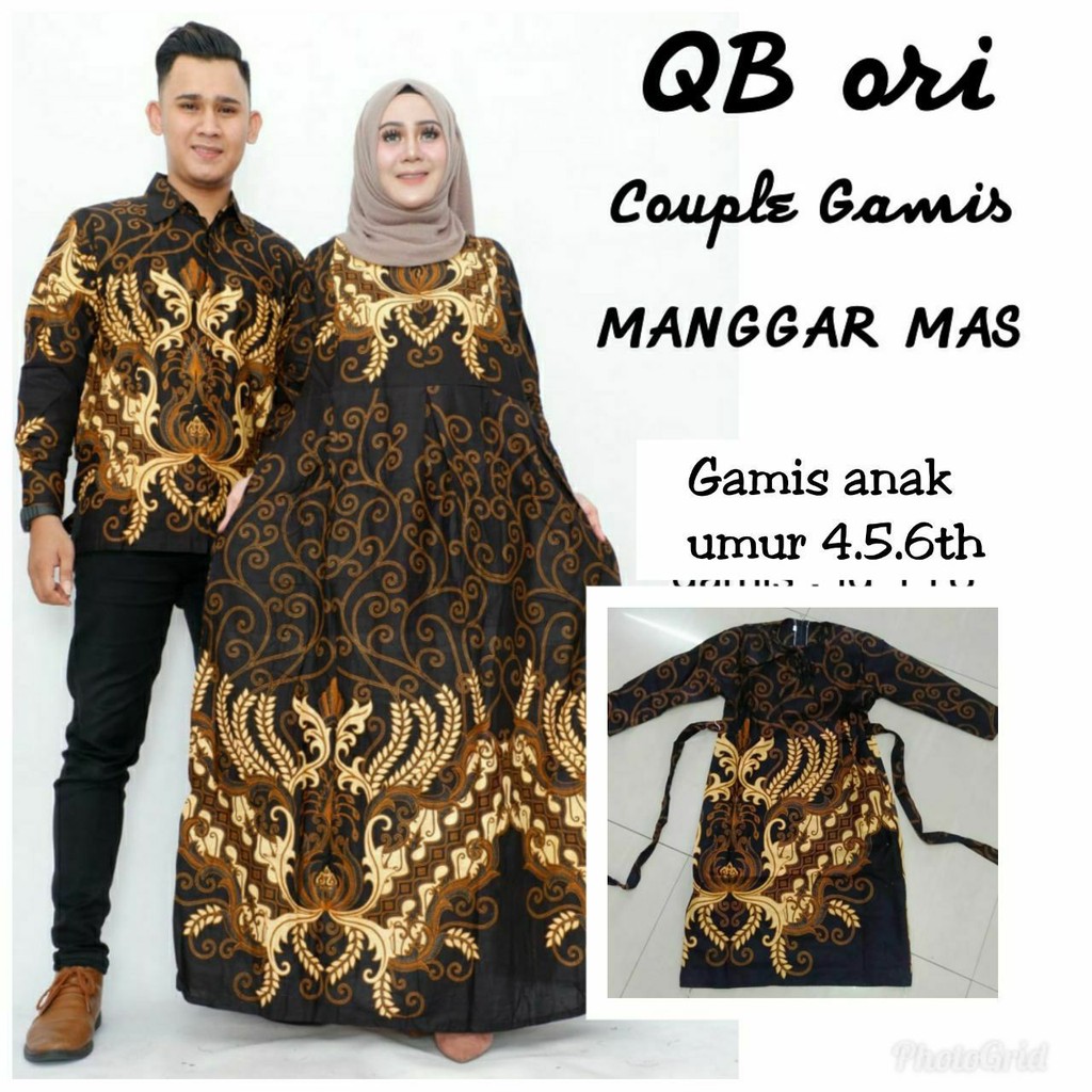 couple gamis MANGGAR QB ORI