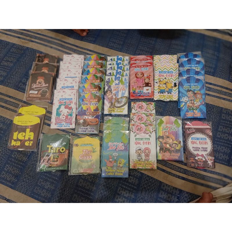 

amplop pesanan Mb Hana