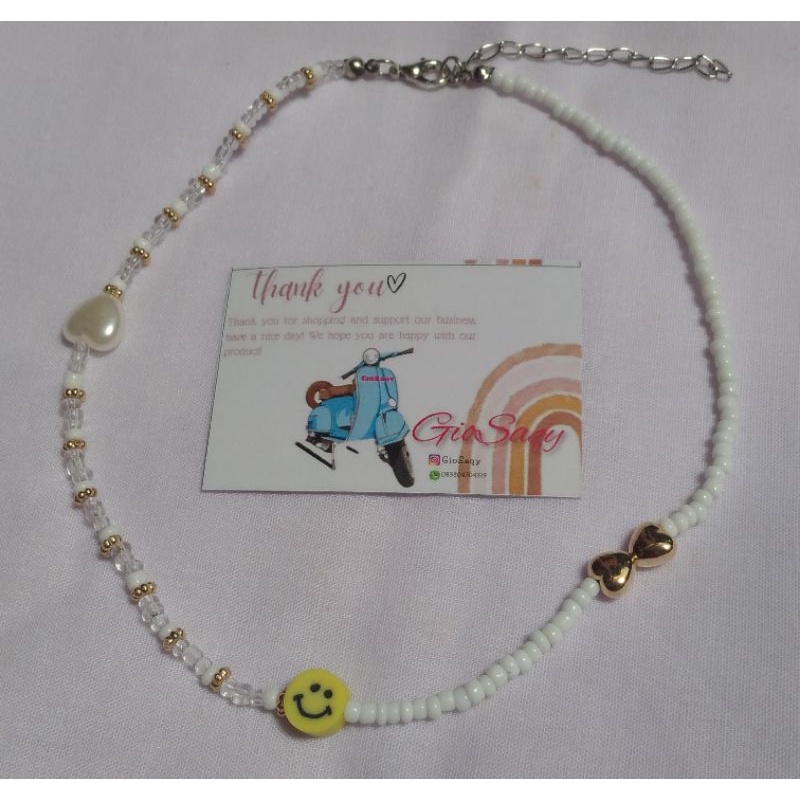 kalung manik smile/kalung liza BP