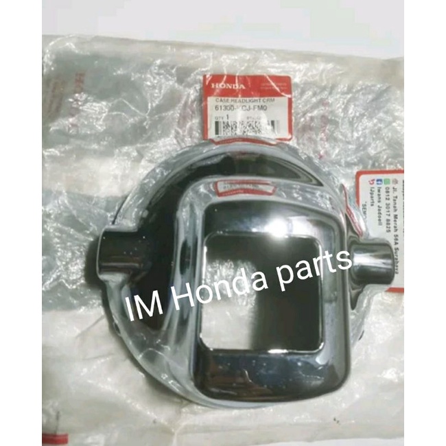 batok lampu depan Honda Tiger 2000 lawas lama crom original