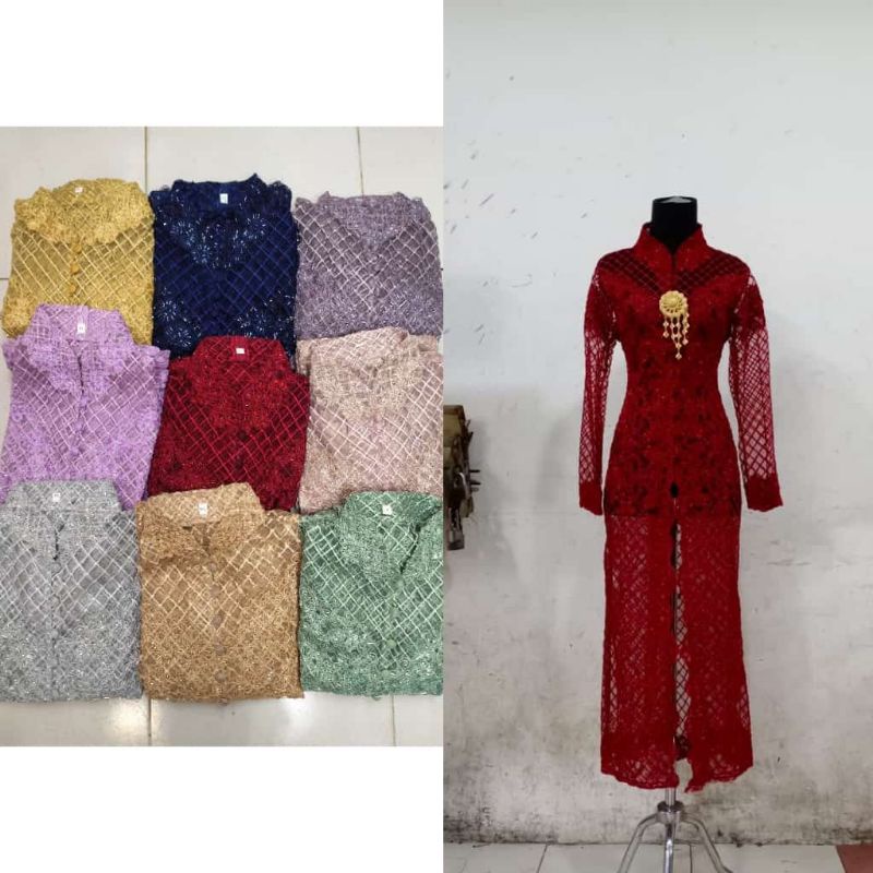 baju ibu besan payet/baju ibu pengantin