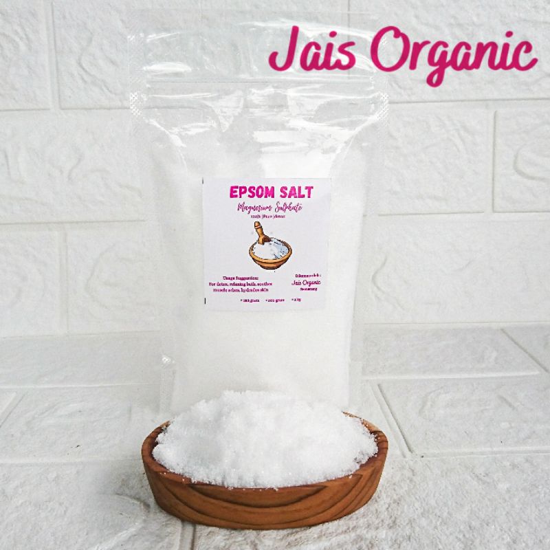 Epsom Salt / Garam Epsom Bath Salt 250 gram (untuk berendam)