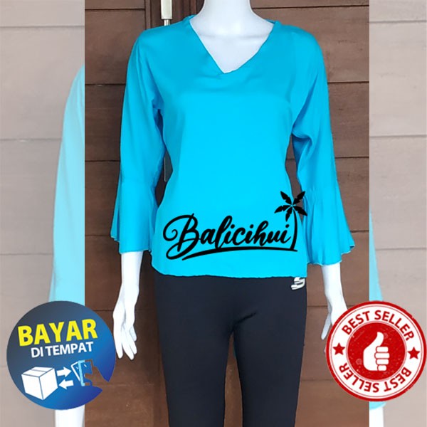 Balicihui Top Lolita Atasan Lolita Atasan Bali Blus Bali Baju Santai Baju Kantor