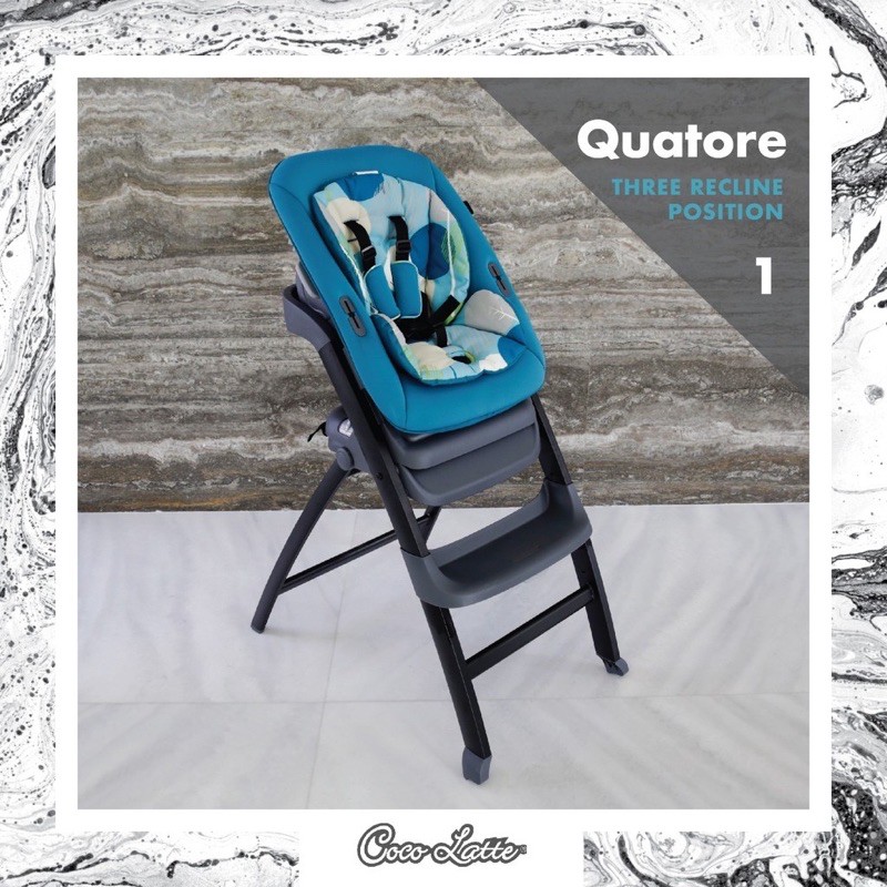 Cocolatte Highchair Quatore 4 in 1 - Kursi makan anak