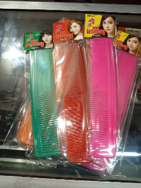 SISIR RAMBUT WARNA MURAH HK HONEY ISI 24 PCS